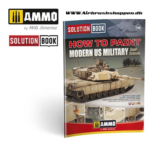 AMIG 6512 How to Paint Modern US Military Sand Scheme  SOLUTION BOOK